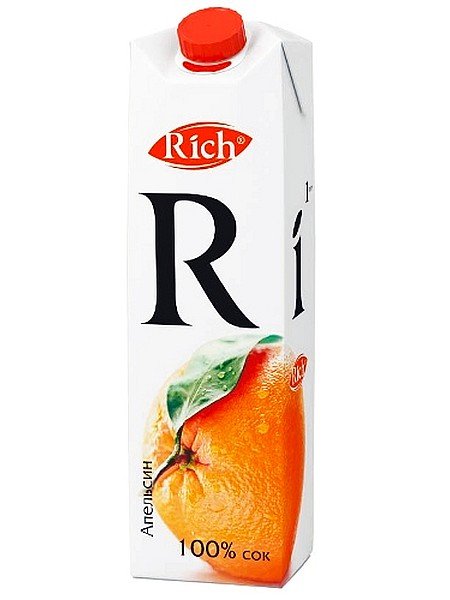 Фото Сок Rich 200 мл (апельсин)