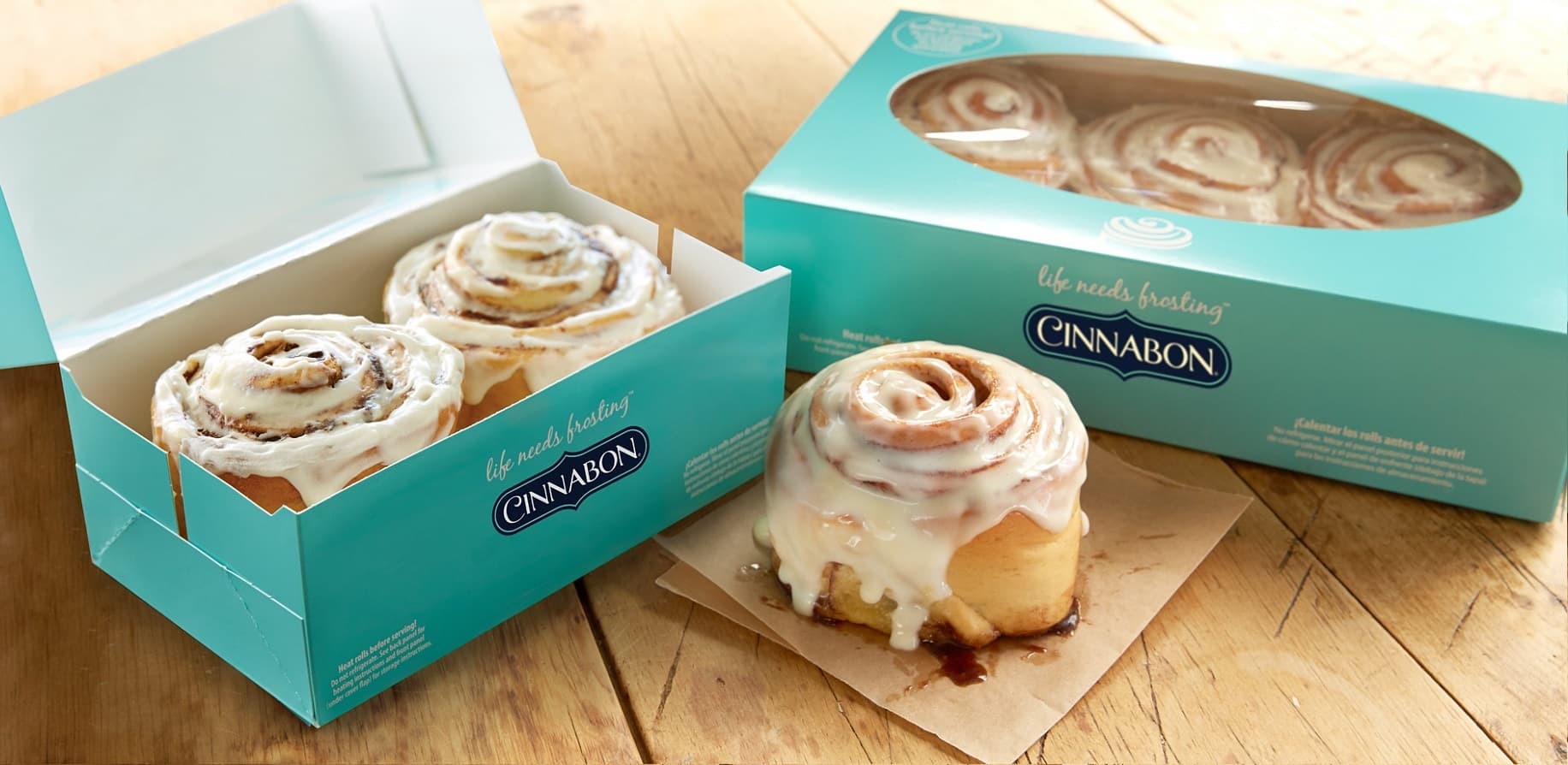 Изображение с информацией о Cinnabon